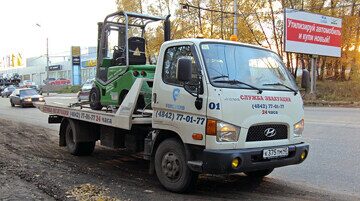 Эвакуация спецтехники в Калуге